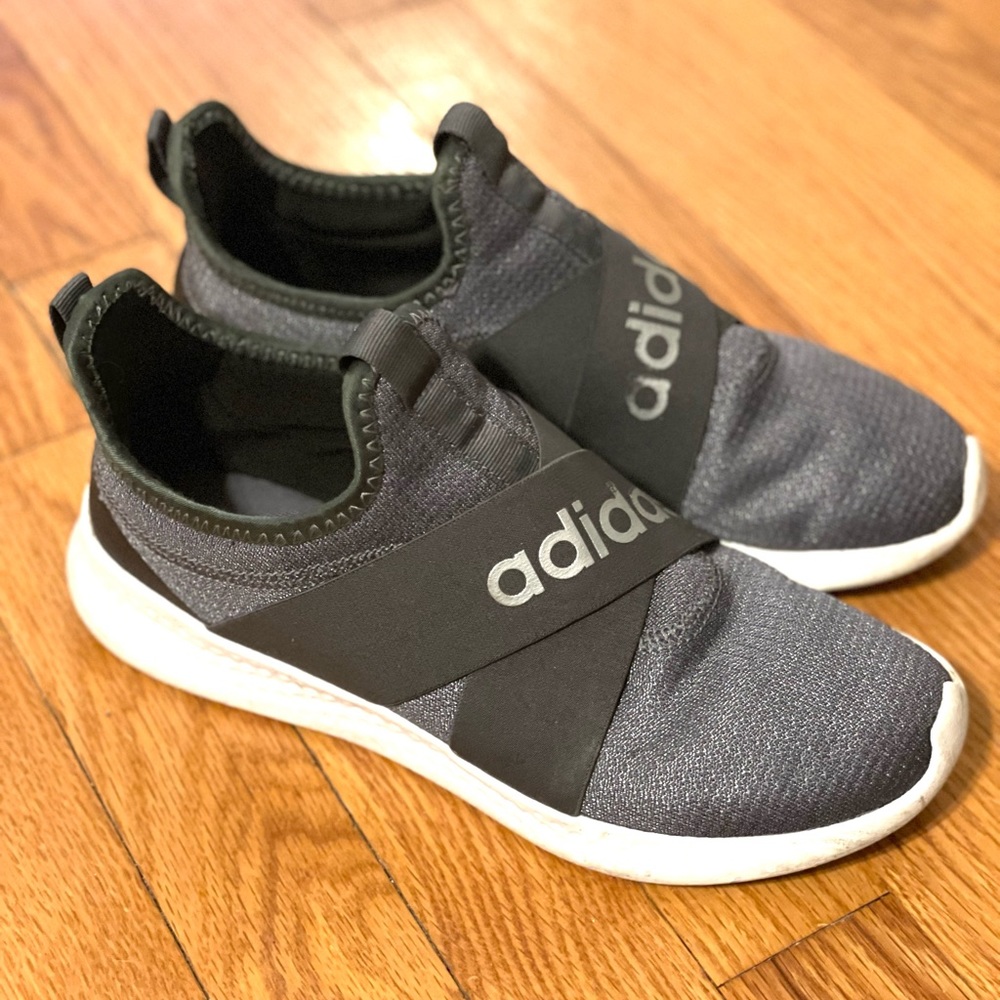 Adidas Women’s Slip on Puremotion Adapt Sneakers/Tennis Shoes Size 8 Grey
